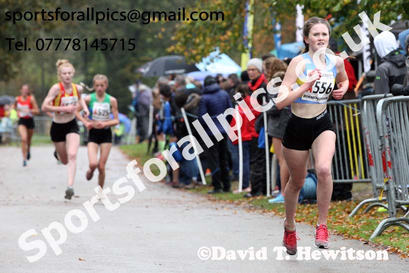 Womens under-17s 3 Stage Relay, 2018 ERRA 6 and 4 Stage and Youngsters Relays. Photo:  David T. Hewitson/Sports for All Pics